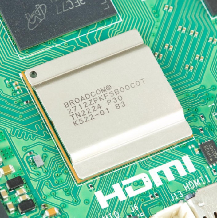 RASPBERRY PI 5 BCM2712, Arm Cortex-A76, 8GB RAM, MicroSD, Wifi, HDMI, Botón de encendido