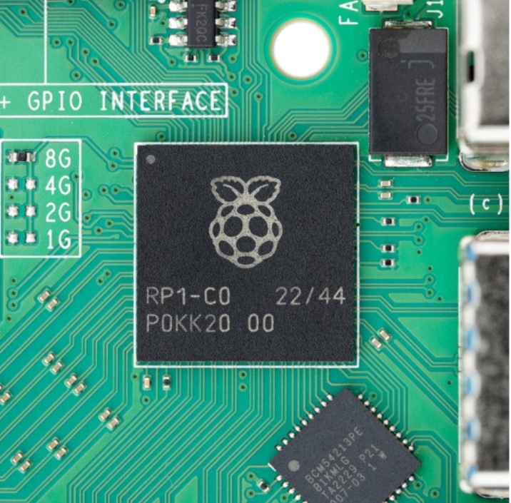 RASPBERRY PI 5 BCM2712, Arm Cortex-A76, 8GB RAM, MicroSD, Wifi, HDMI, Botón de encendido