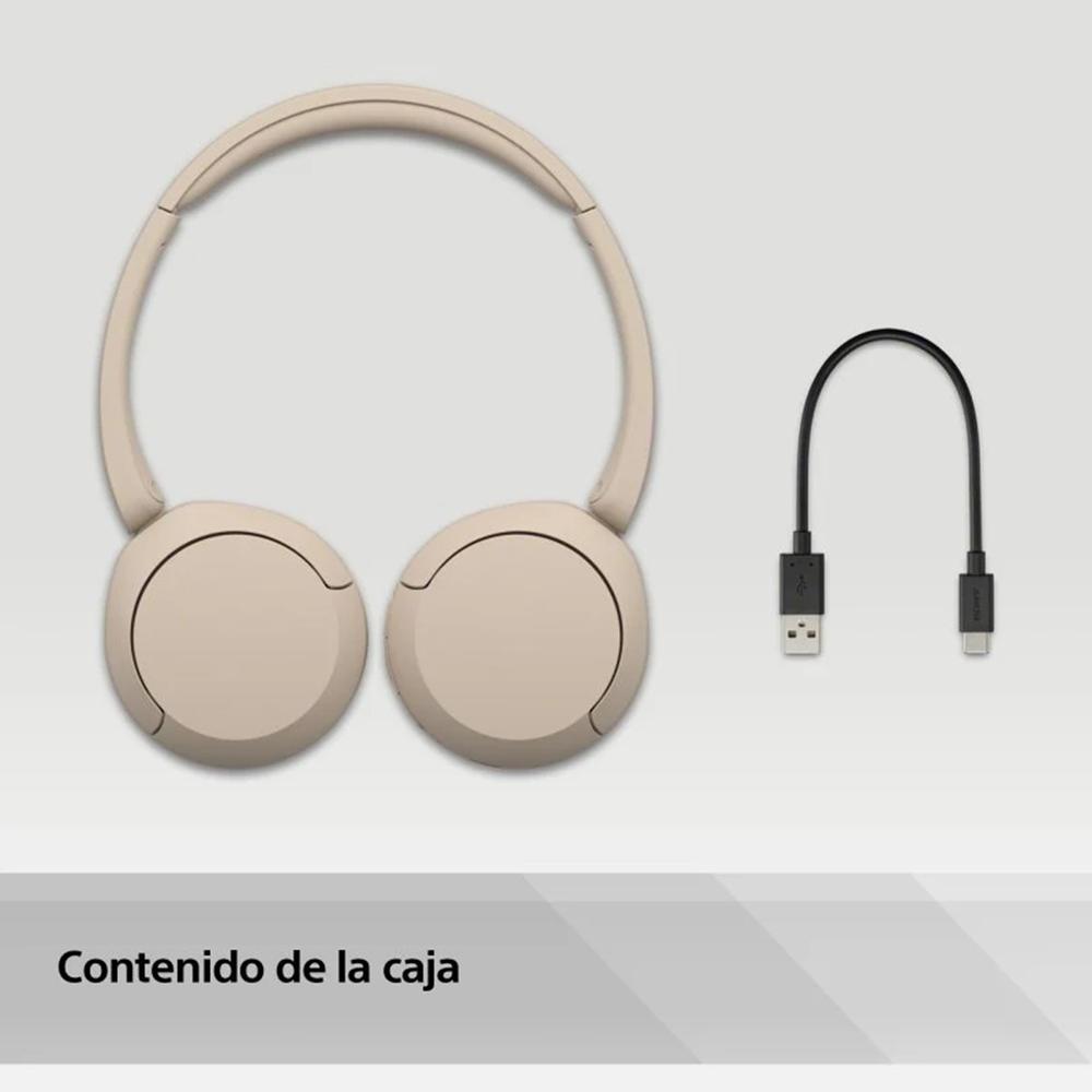 AURICULARES SONY WH-CH520 BEIGE
