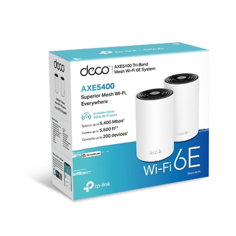 WIFI MESH TP-LINK DECO XE75 AXE5400 PACK 2 UNIDADES