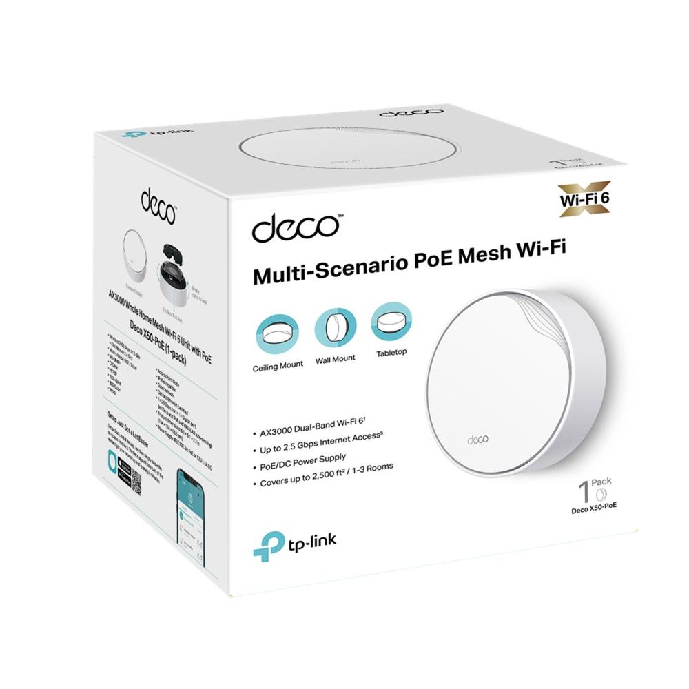 WIFI MESH TP-LINK DECO X50-POE AX3000