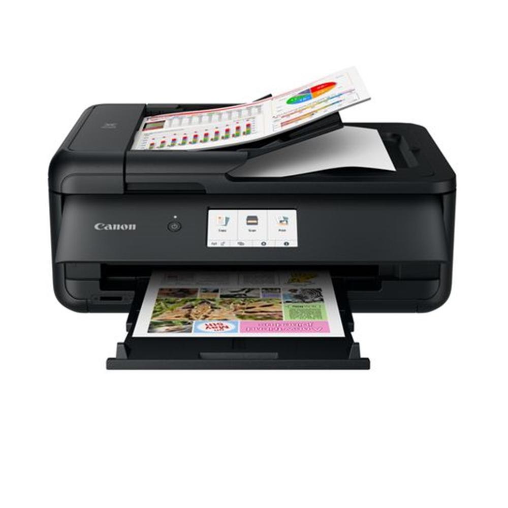 MULTIFUNCION CANON PIXMA TS9550A INYECCION COLOR A3/ NEGRA/ RED/ WIFI/ DUPLEX IMPRESION/ ADF/ TINTAS INDEPENDIENTES/ LCD TACTIL