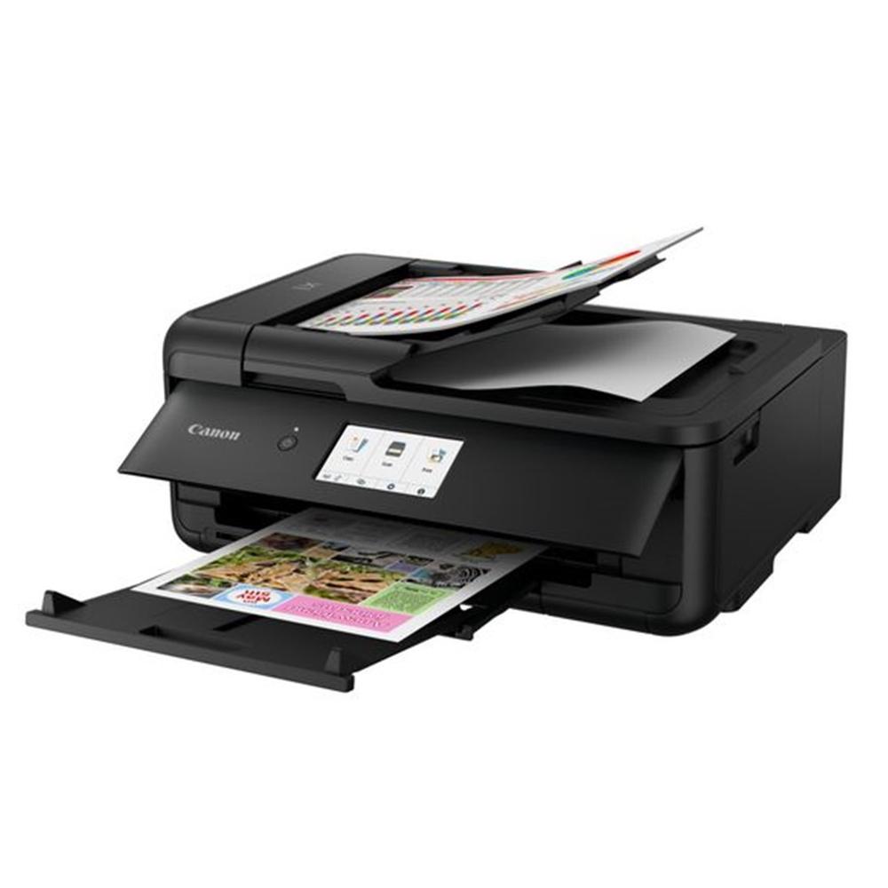 MULTIFUNCION CANON PIXMA TS9550A INYECCION COLOR A3/ NEGRA/ RED/ WIFI/ DUPLEX IMPRESION/ ADF/ TINTAS INDEPENDIENTES/ LCD TACTIL