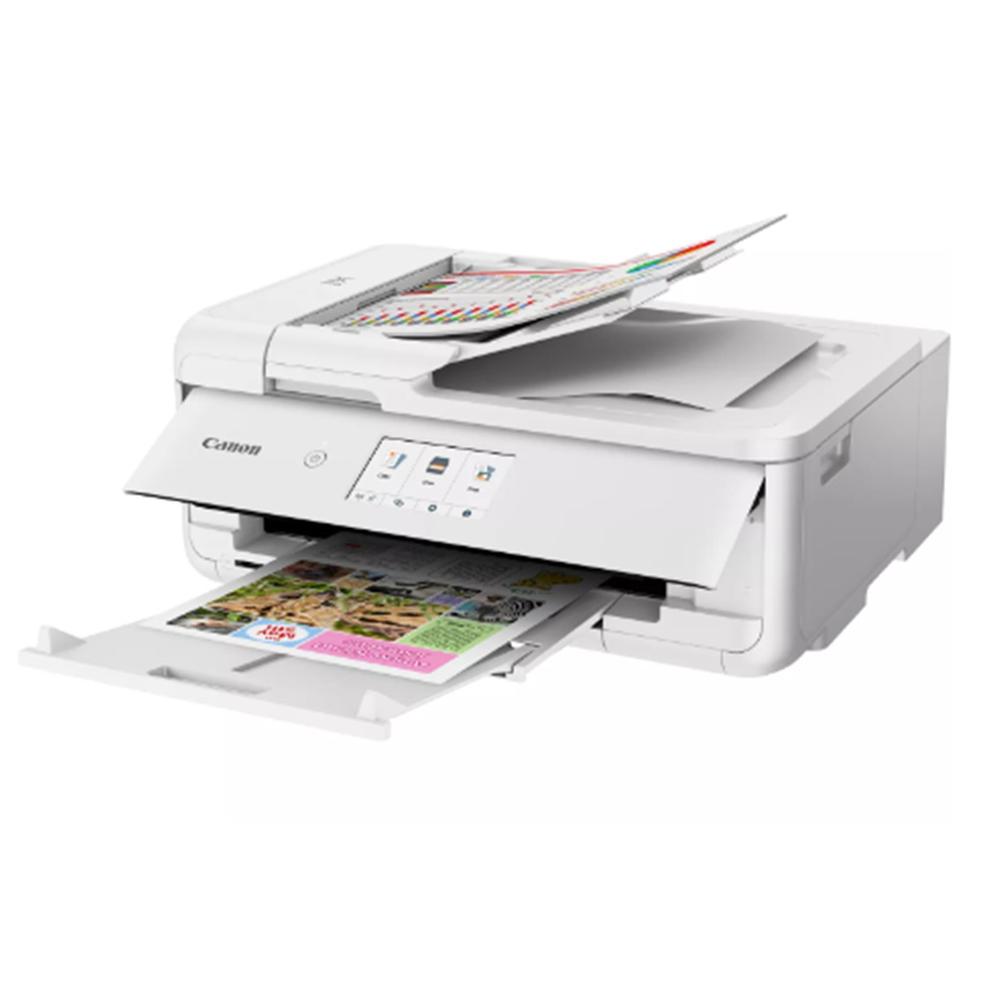 MULTIFUNCION CANON PIXMA TS9551CA INYECCION COLOR A3/ BLANCA/ RED/ WIFI/ DUPLEX IMPRESION/ ADF/ TINTAS INDEPENDIENTES/ LCD TACTIL