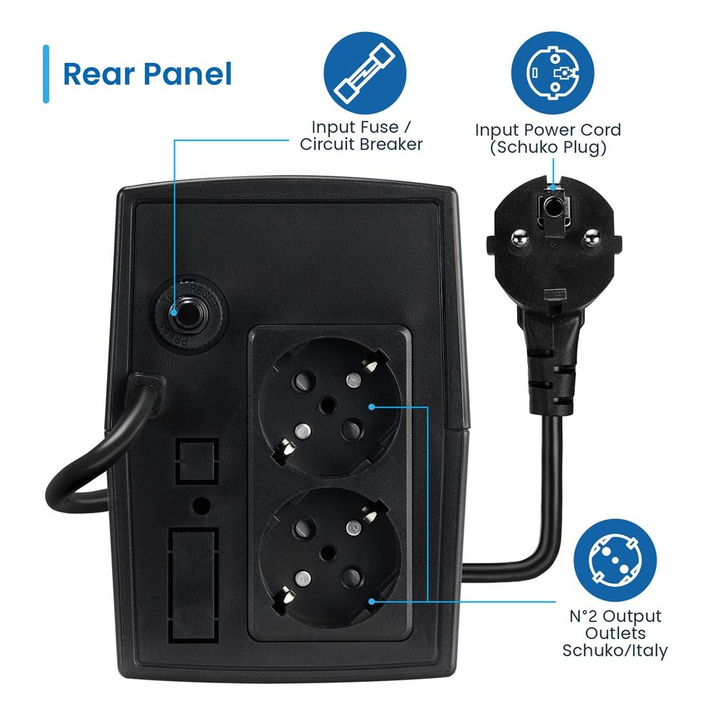 SAI EWENT EW3995 780VA-390W AVR