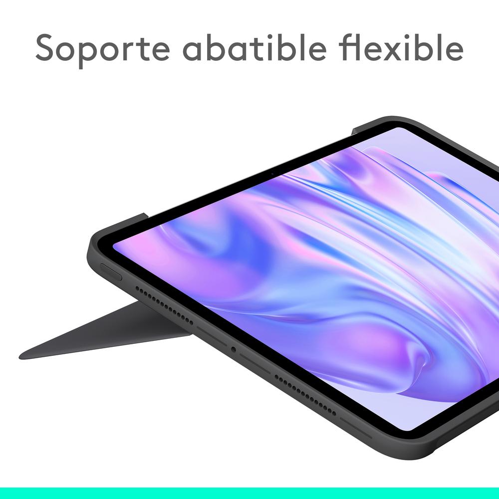 FUNDA LOGITECH COMBO TOUCH PARA CON TECLADO PARA IPAD PRO M4 11" GRAFITO