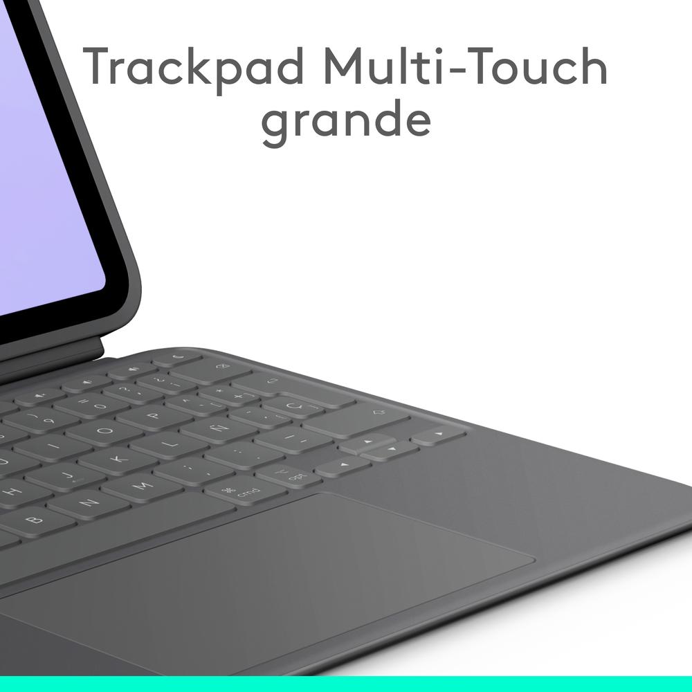 FUNDA LOGITECH COMBO TOUCH PARA CON TECLADO PARA IPAD PRO M4 11" GRAFITO