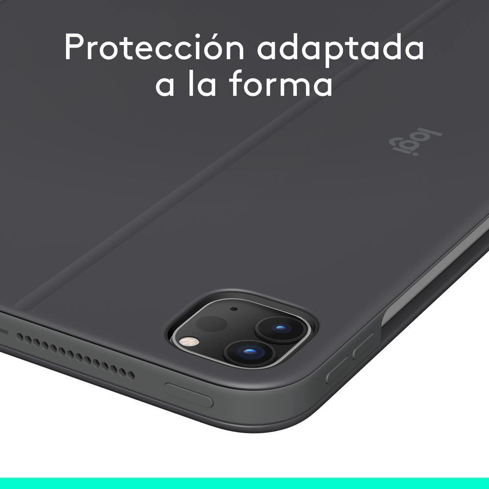 FUNDA LOGITECH COMBO TOUCH PARA CON TECLADO PARA IPAD PRO M4 11" GRAFITO