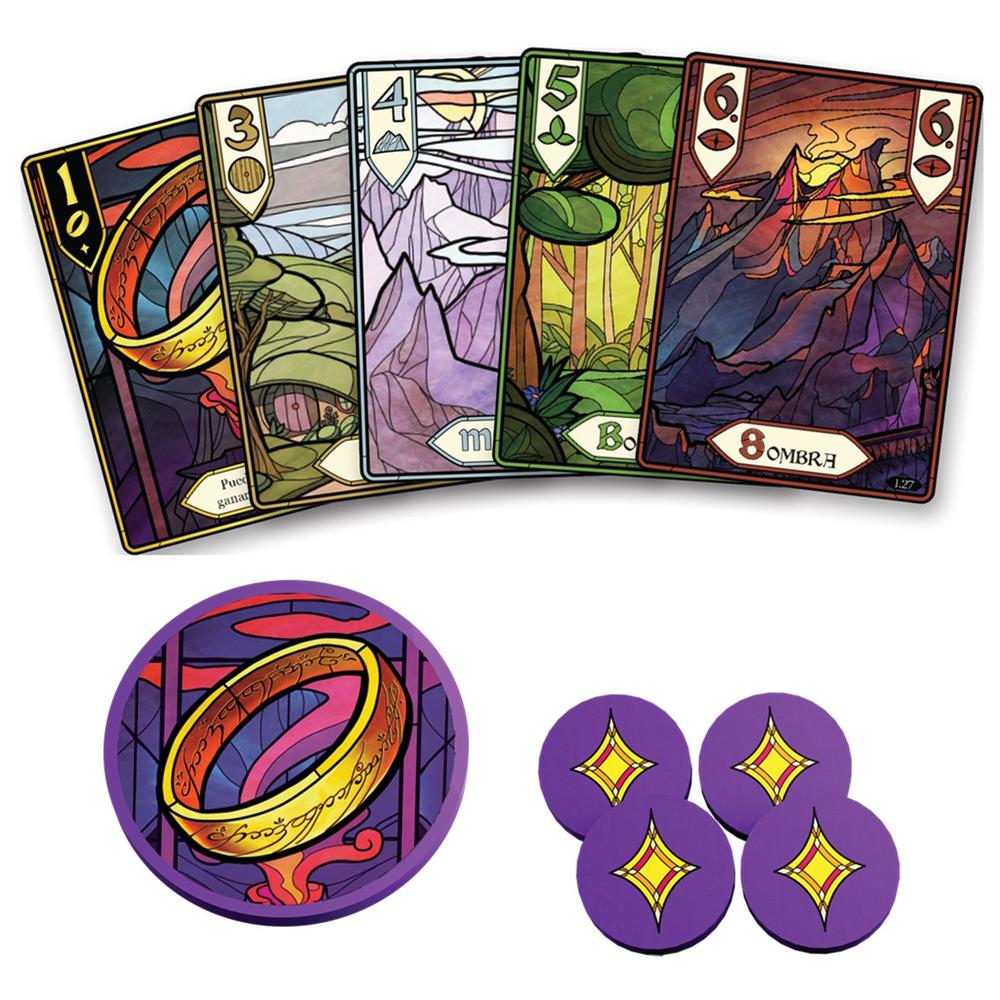 JUEGO DE MESA LA COMUNIDAD DEL ANILLO: EL JUEGO DE BAZAS