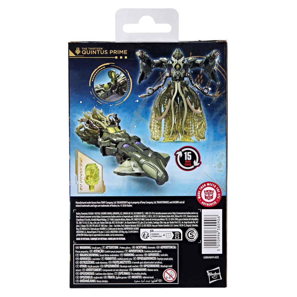 FIGURA HASBRO TRANSFORMERS AGE OF THE PRIMES THE THIRTEEN QUINTUS PRIME