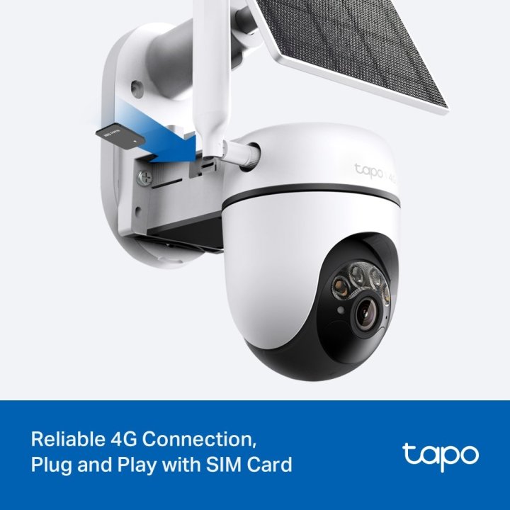CAMARA DE SEGURIDAD WIFI TP-LINK TAPO C615G KIT 2K PANEL SOLAR