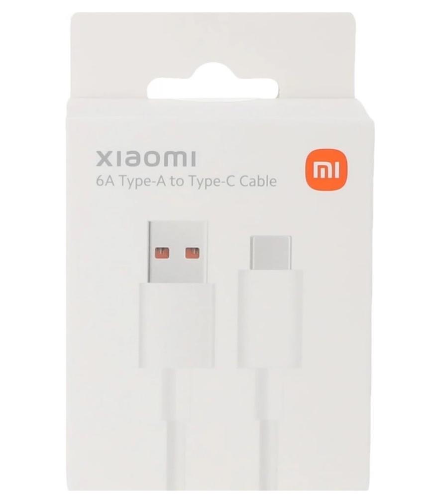 CABLE USB TIPO C A USB TIPO A XIAOMI 1M/ MACHO-MACHO/ BLANCO