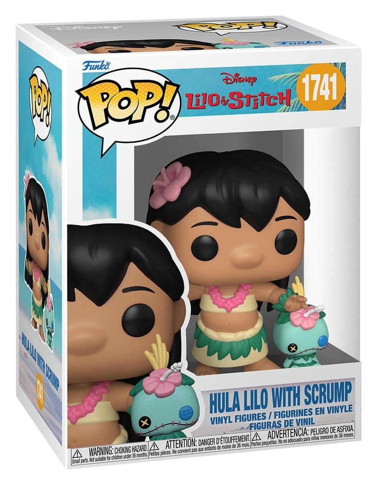 FUNKO POP & BUDDY: LILO & STITCH S4 HULA W/SCRUMP