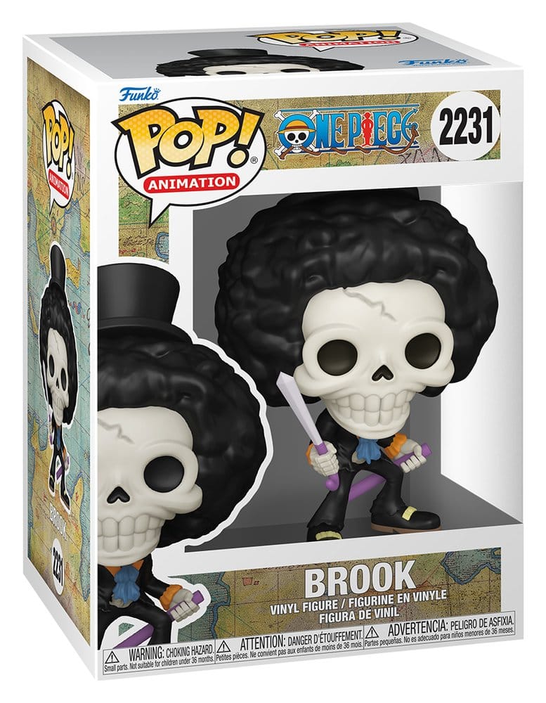 FUNKO POP ANIMATION ONE PIECE (REFRESH) - BROOK