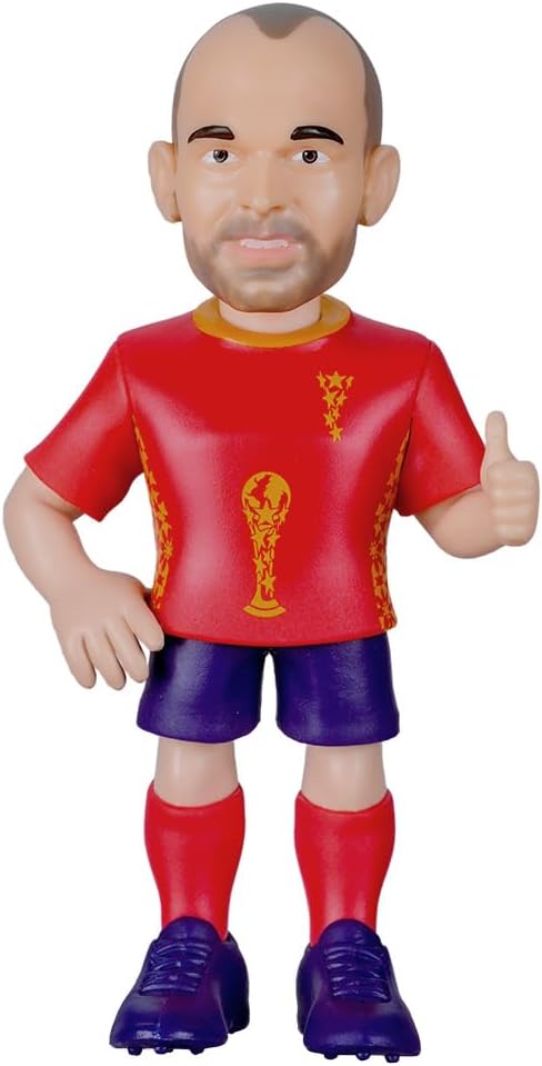 FIGURA MINIX ESPAÑA INIESTA