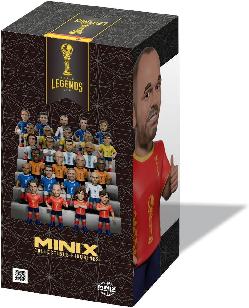 FIGURA MINIX ESPAÑA INIESTA