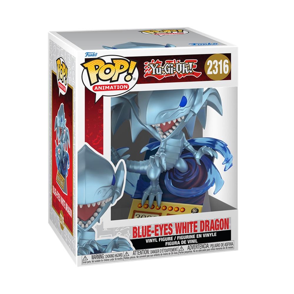FUNKO POP PREMIUM YU-GI-OH! DRAGON BLANCO DE OJOS AZULES