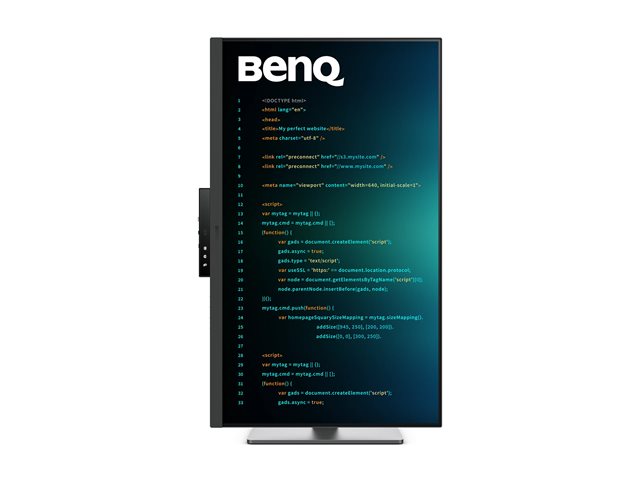 MONITOR LED 31.5" BENQ RD320U IPS/ 4K UHD/ DP/ HDMI/ USB TIPO C/ 60HZ/ 5MS/ VESA 100X100