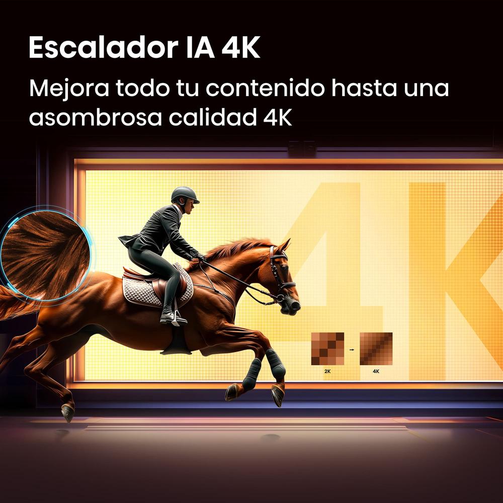 TV HISENSE 43" QLED 4K UHD/ 43E7S / SMART TV