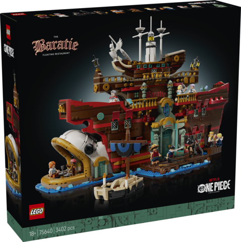 LEGO ONE PIECE RESTAURANTE FLOTANTE BARATIE