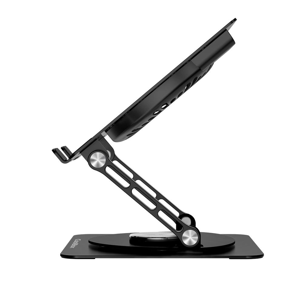 SOPORTE / BASE REFRIGERACION PARA PORTATIL COOLBOX COOLAIR 1VRGB AJUSTABLE HASTE 17" NEGRO