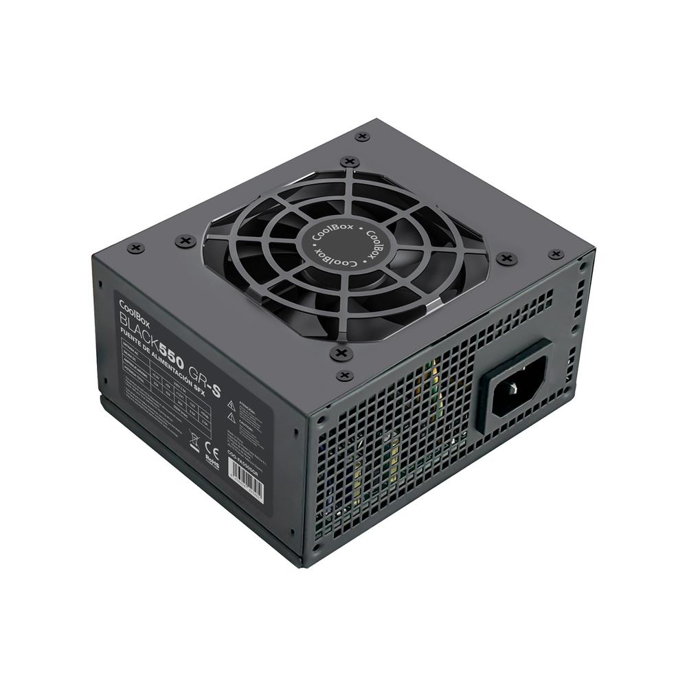 FUENTE DE ALIMENTACION COOLBOX SFX BASIC BLACK 550W 550GR-S