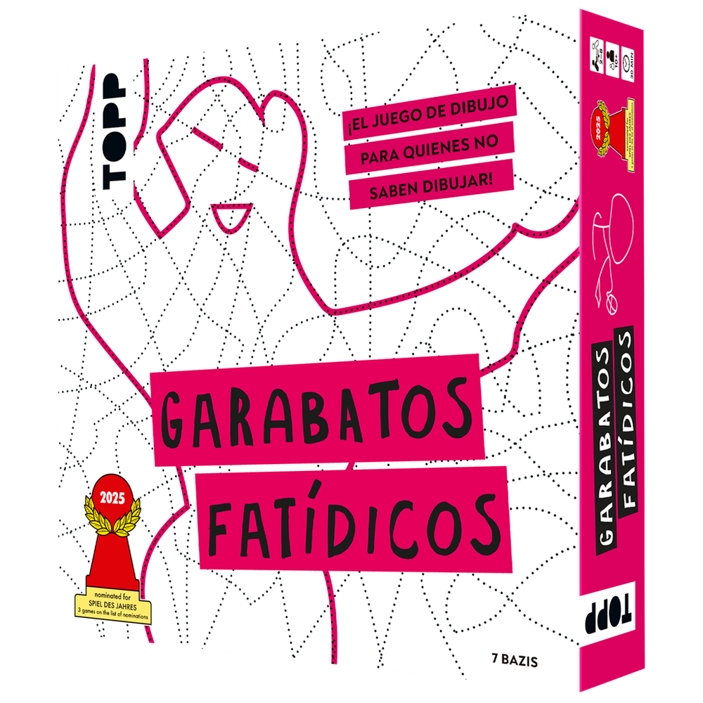 JUEGO DE MESA GARABATOS FATÍDICOS PEGI 10