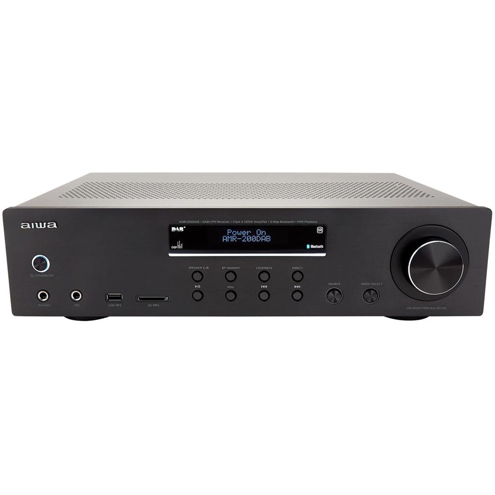 AMPLIFICADOR AIWA AMR-200DAB NEGRO