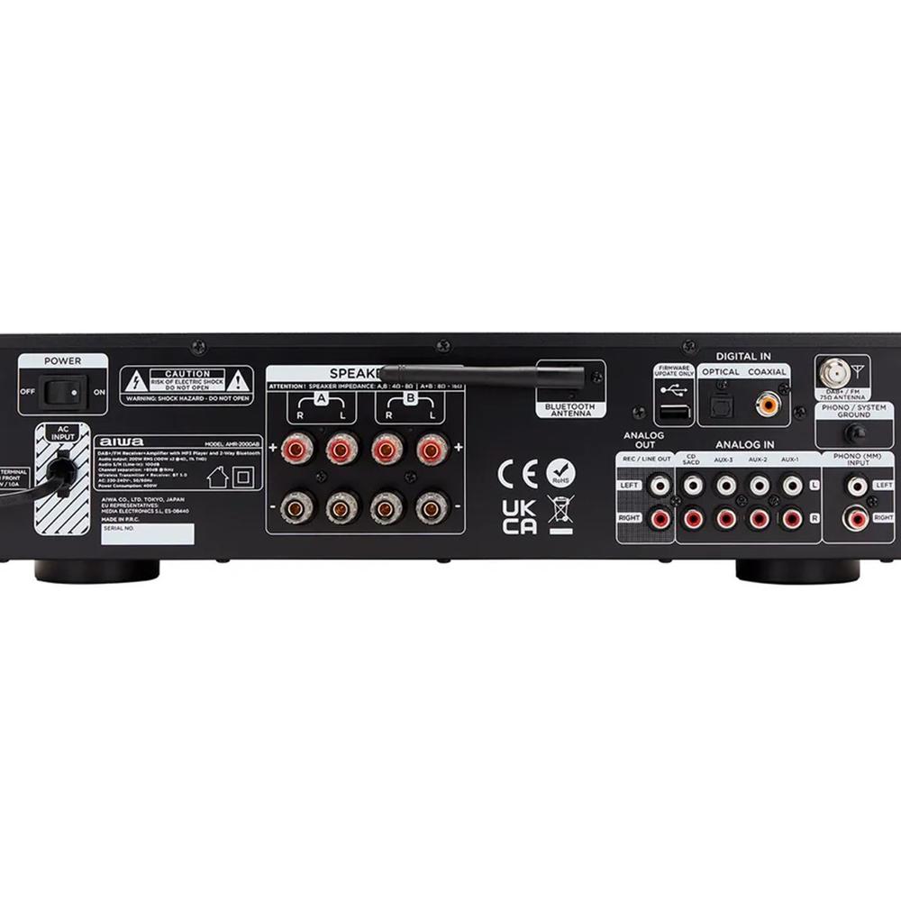 AMPLIFICADOR AIWA AMR-200DAB NEGRO
