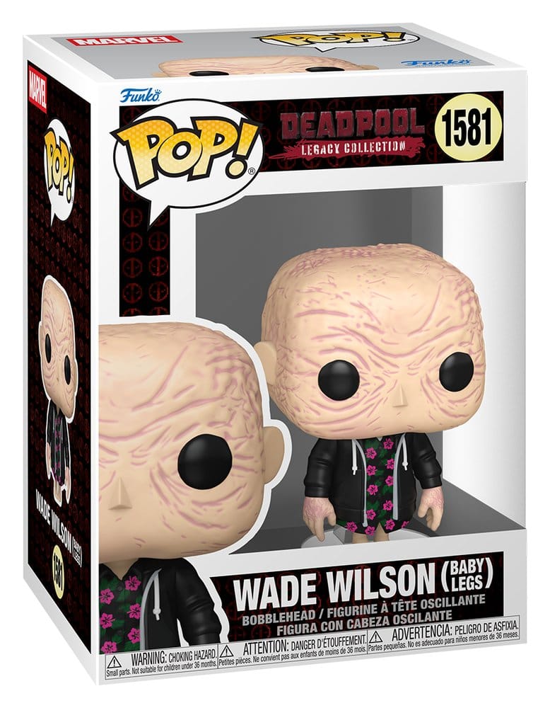 FUNKO POP MARVEL DEADPOOL WADE WILSON w/Baby Legs