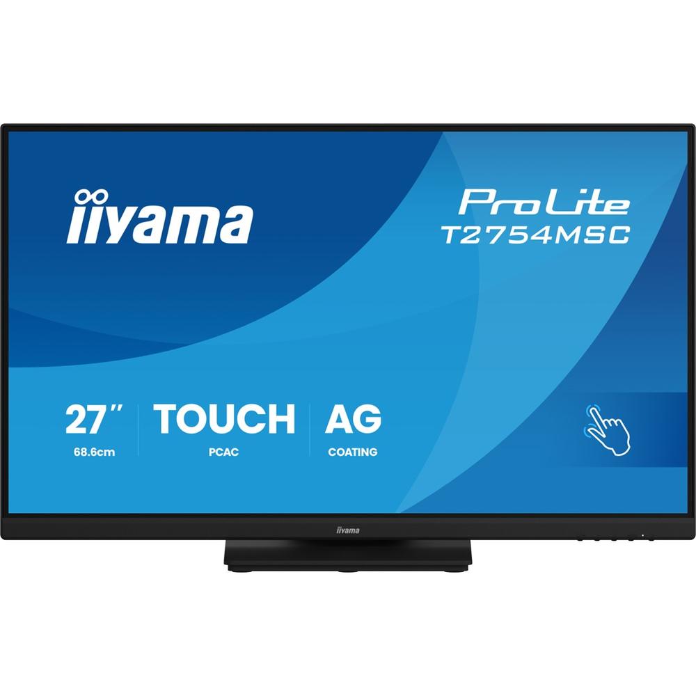 MONITOR LED 27" IIYAMA T2754MSC-B2AG IPS/ FHD/ HDMI/ VGA/ 83HZ/ 4MS/ VESA 100X100