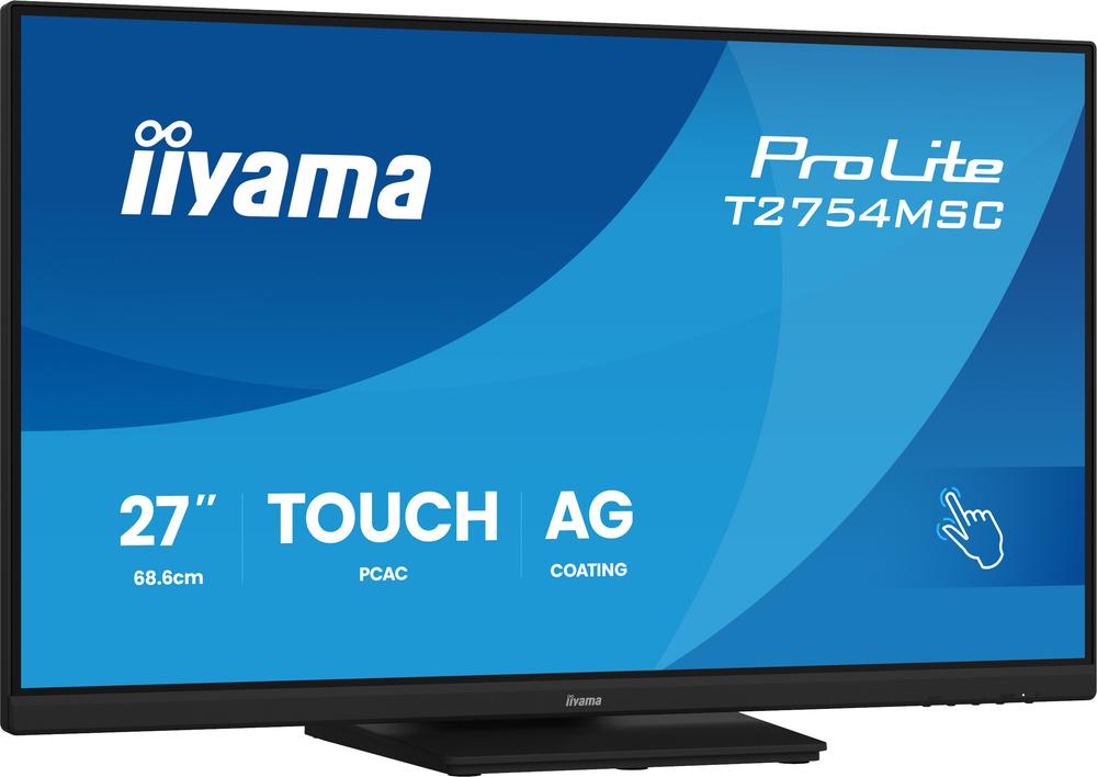 MONITOR LED 27" IIYAMA T2754MSC-B2AG IPS/ FHD/ HDMI/ VGA/ 83HZ/ 4MS/ VESA 100X100
