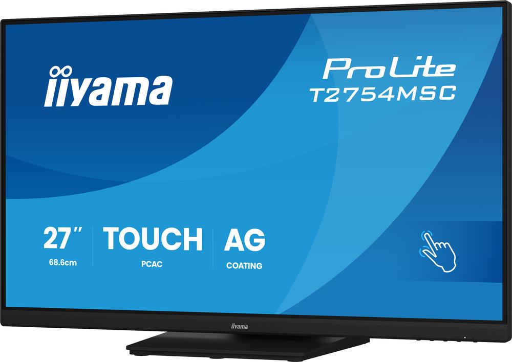 MONITOR LED 27" IIYAMA T2754MSC-B2AG IPS/ FHD/ HDMI/ VGA/ 83HZ/ 4MS/ VESA 100X100