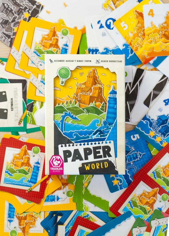 JUEGO DE MESA PAPER WORLD
