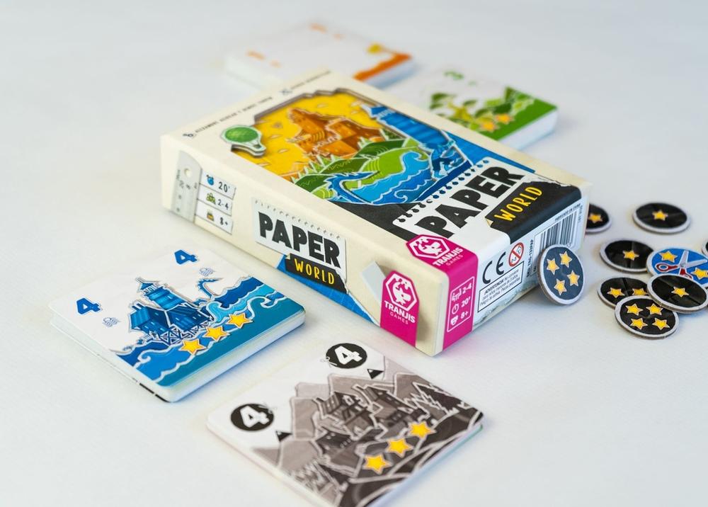 JUEGO DE MESA PAPER WORLD
