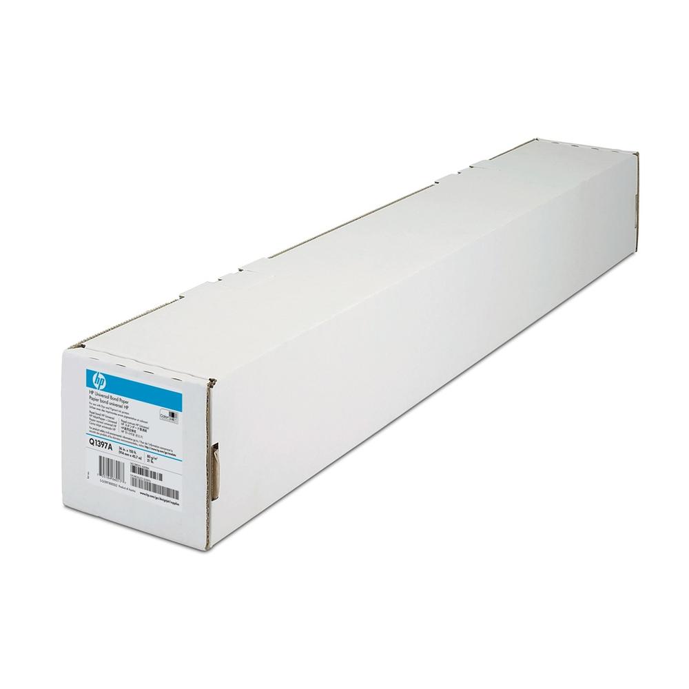 PAPEL HP Q8004A, 80GR 594 mm x 91,4 m, UNIVERSAL BOND PAPER