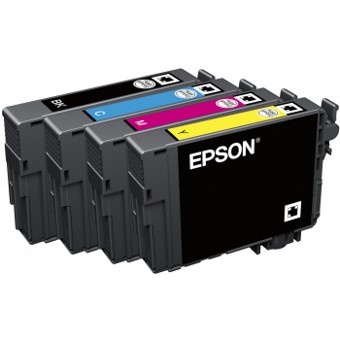 MULTIPACK TINTA EPSON 502 C13T02V64010 NEGRO CIAN MAGENTA AMARILLO INK