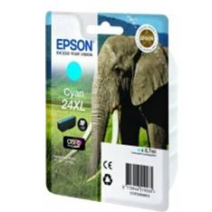 CARTUCHO TINTA EPSON T243240 CIAN XL XP-750 C13T24324010/ ELEFANTE