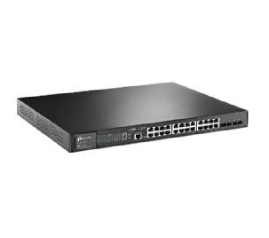 SWITCH 28 PUERTOS 10/100/1000 (24P POE + 4SFP) L2 TP-LINK