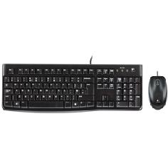 TECLADO + MOUSE LOGITECH MK120 USB 2.0 INGLES