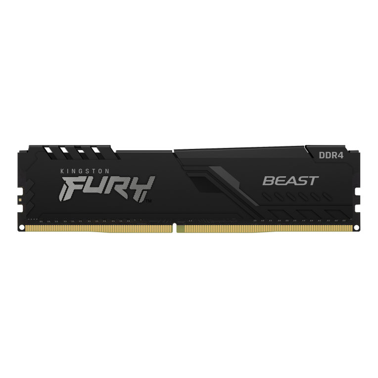 MEMORIA RAM DDR4 8 GB KINGSTON / 3600MHZ / PC4-28800 / FURY BEAST / NEGRO