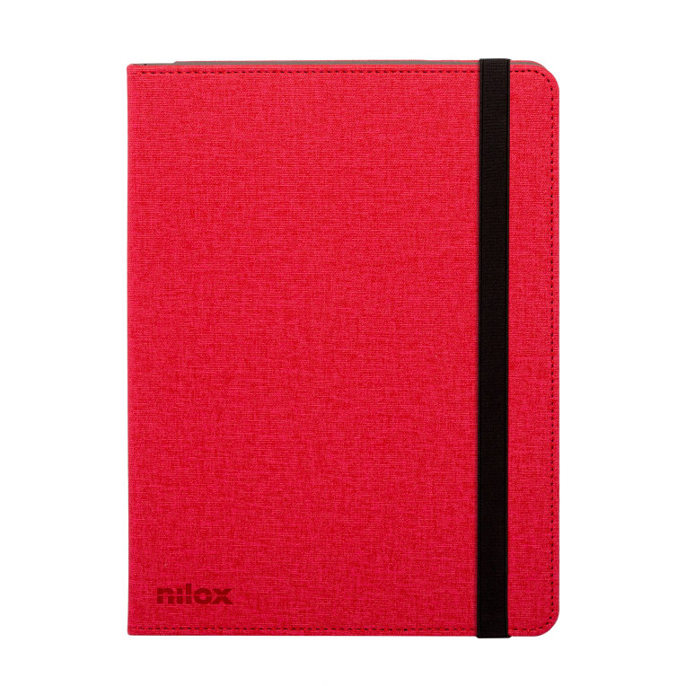 FUNDA NILOX CON TECLADO PARA TABLET 10.5" USB ROJO