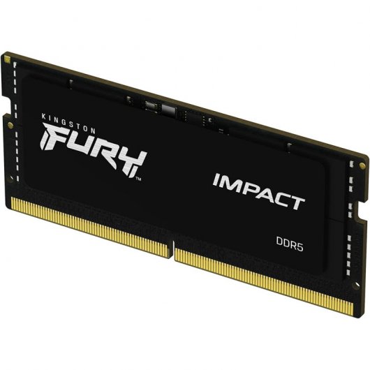 MEMORIA RAM DDR5 16GB KINGSTON / SODIMM / 5600MHZ / PC5 44800 / FURY IMPACT / CL40 / 1.1V