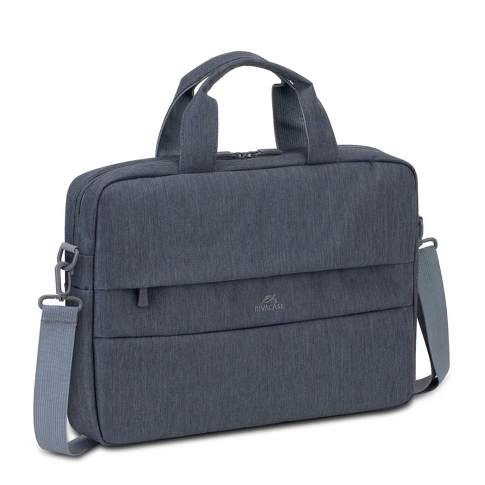 MALETIN RIVACASE 7522 PARA PORTATIL 14" ANTIRROBO GRIS OSCURO