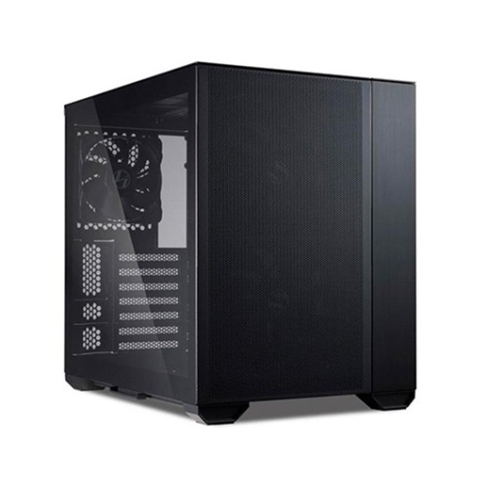 CAJA ORDENADOR GAMING LIAN LI O11 AIR MINI ATX CRISTAL TEMPLADO NEGRO