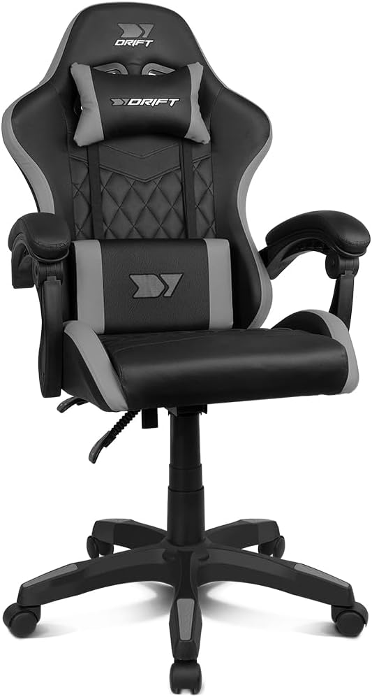 SILLA GAMING DRIFT DR35 NEGRA/GRIS