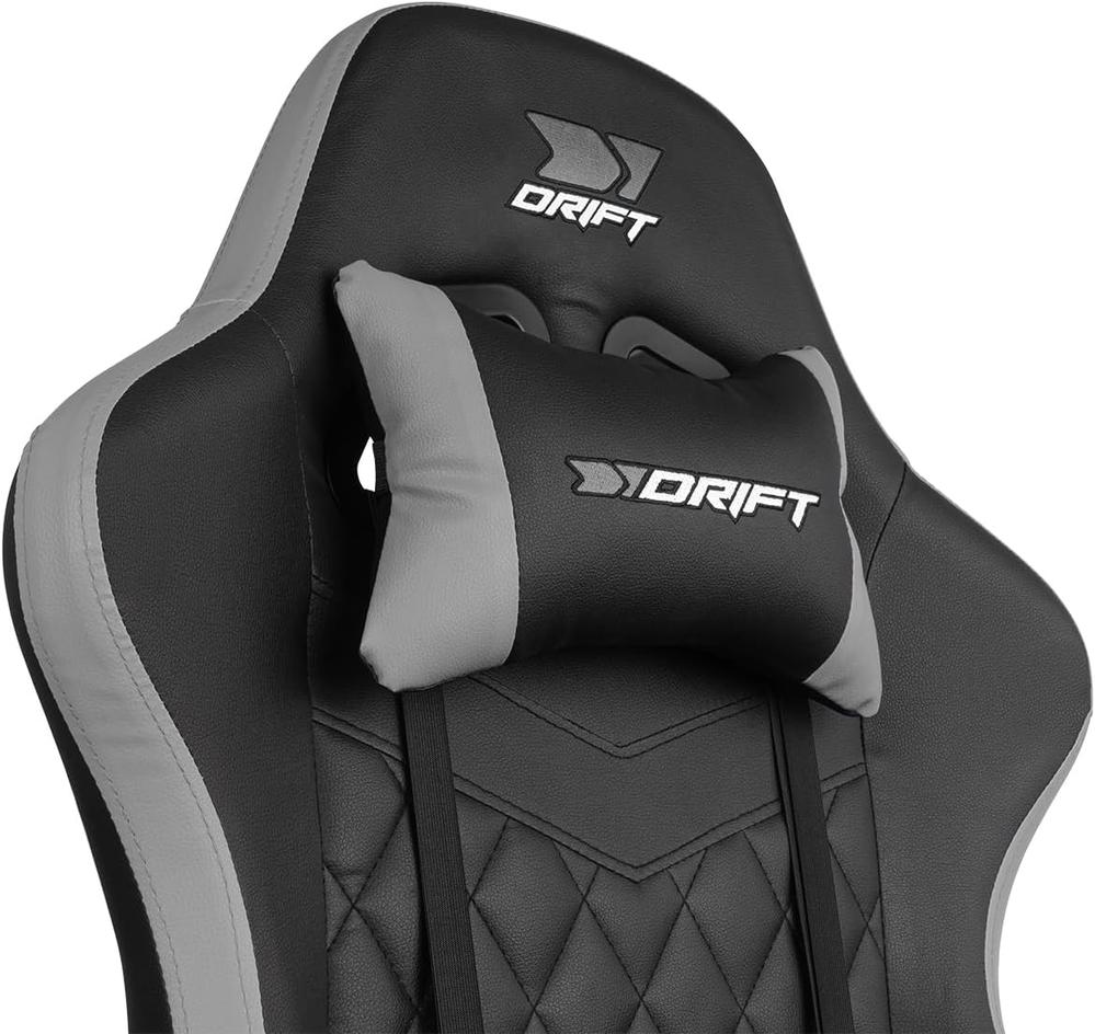 SILLA GAMING DRIFT DR35 NEGRA/GRIS