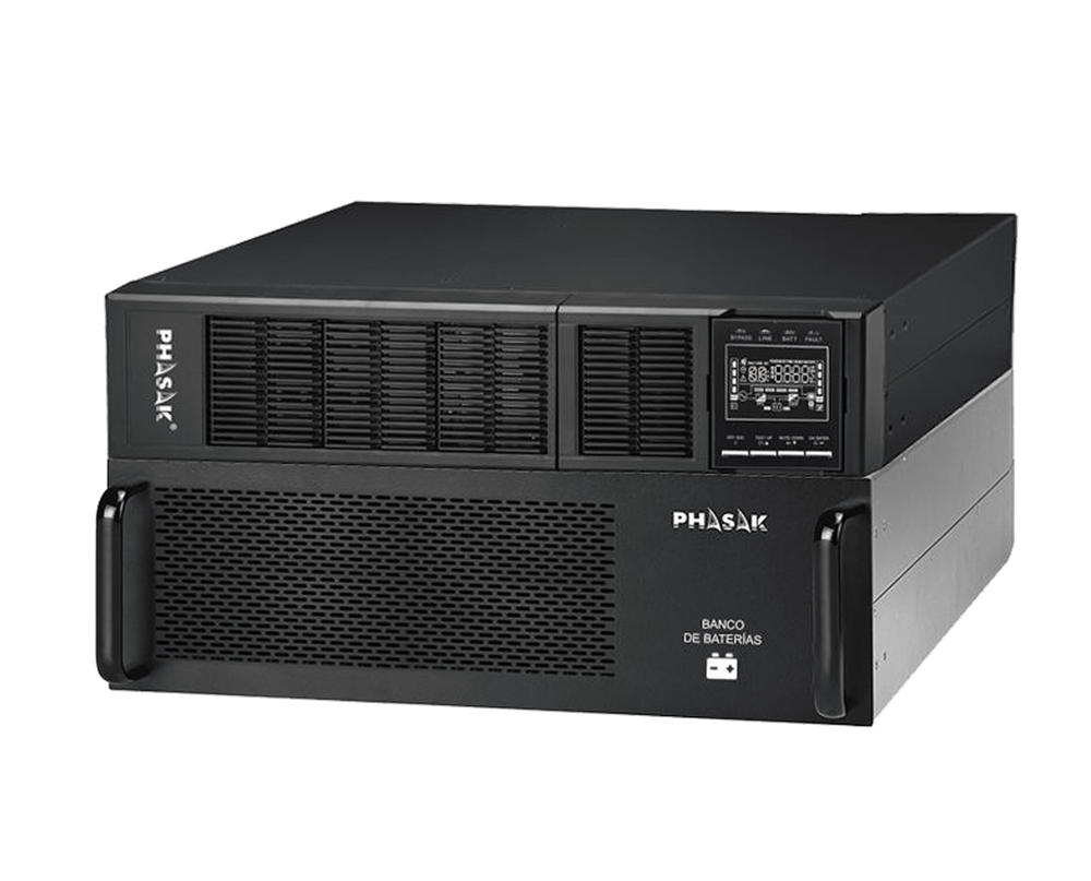 SAI UPS PHASAK 10000VA RACK PRO ONLINE PH 9301 10KVA