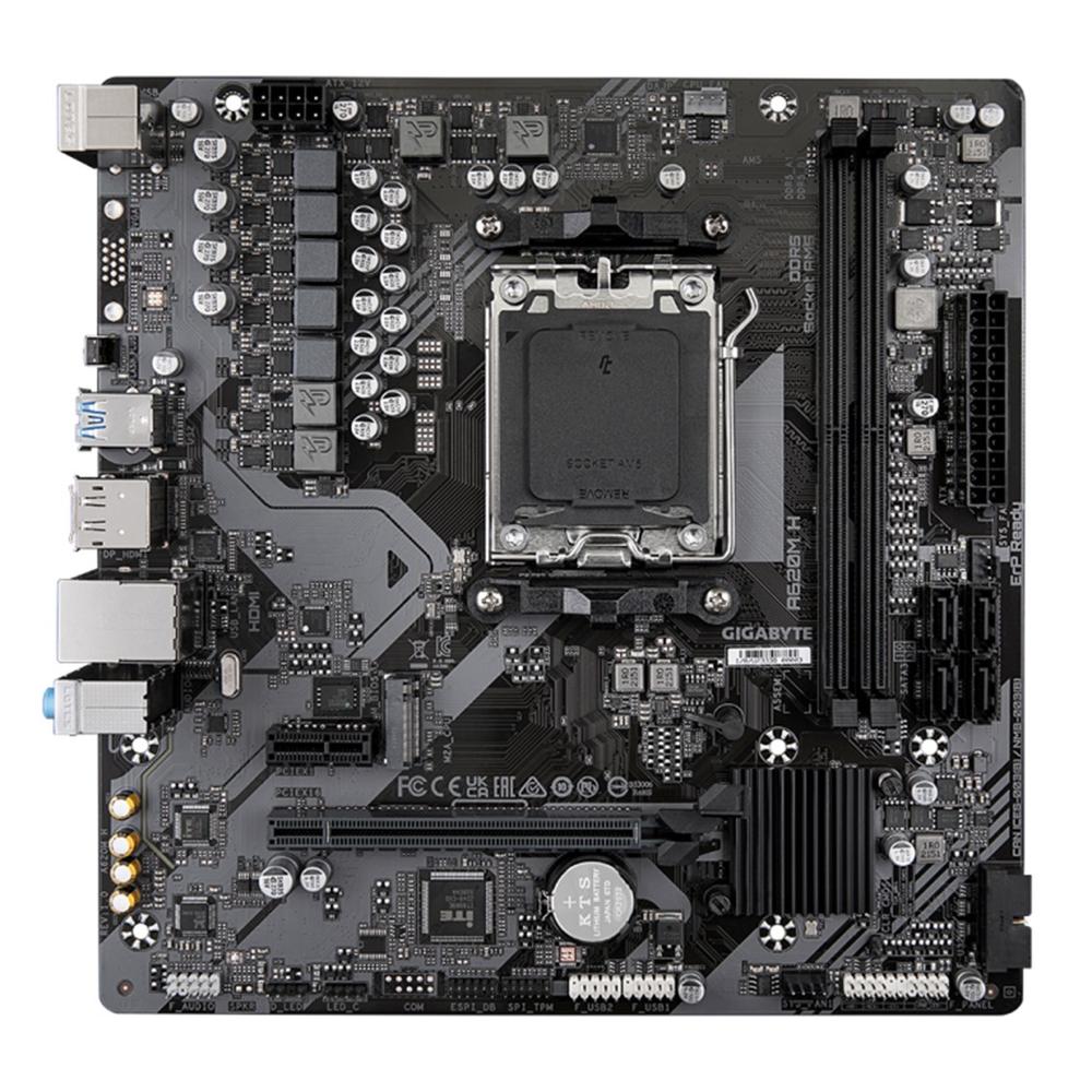 PLACA BASE GIGABYTE A620M H AM5 MATX 2XDDR5