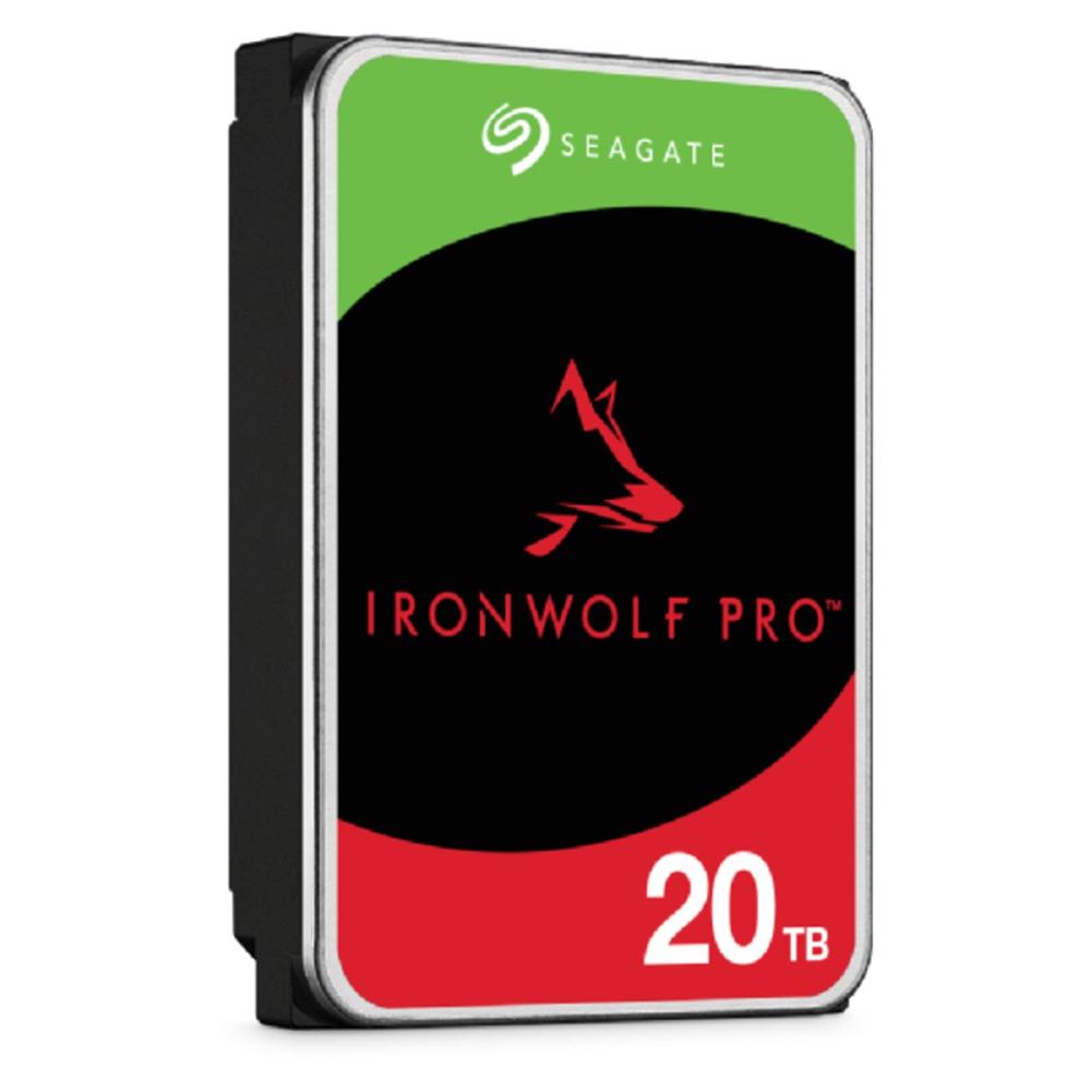 DISCO DURO INTERNO HDD SEAGATE IRONWOLF PRO NAS ST20000NT001 20TB 3.5" 7200RPM/ 256MB/ SATA 6GB/S